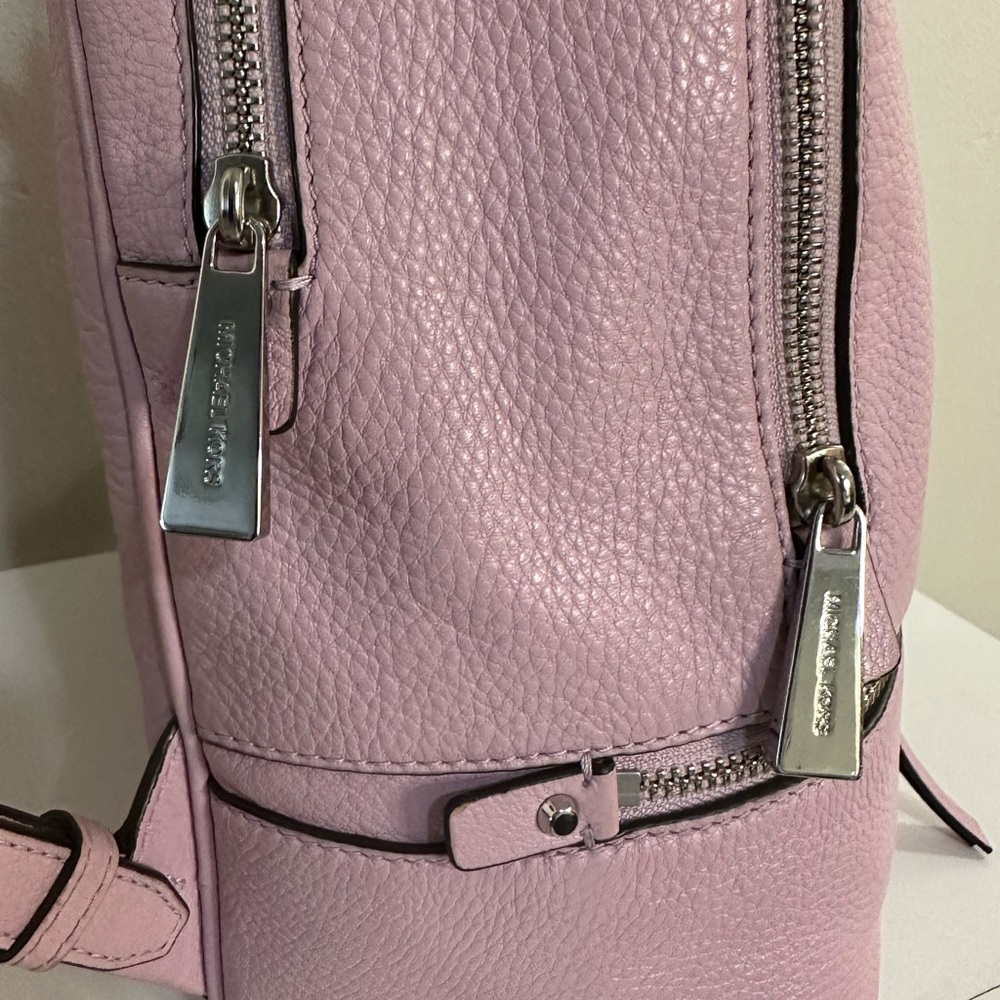 MICHAEL Michael Kors Rhea Zip Small Light Magenta Backpack - Picture 7 of 13